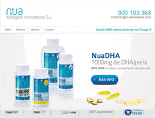 Tablet Screenshot of nuabiological.com